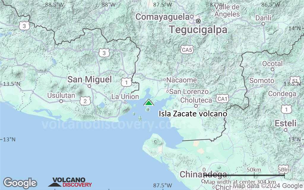 Terrain-type map of Isla Zacate volcano (local scale medium)