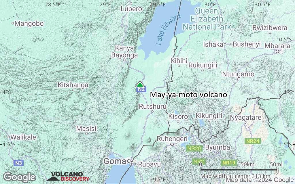 Terrain-type map of May-ya-moto volcano (local scale medium)