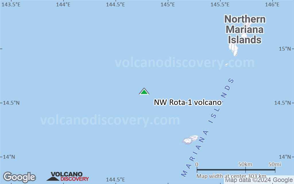 Terrain-type map of NW Rota-1 volcano (local scale medium)