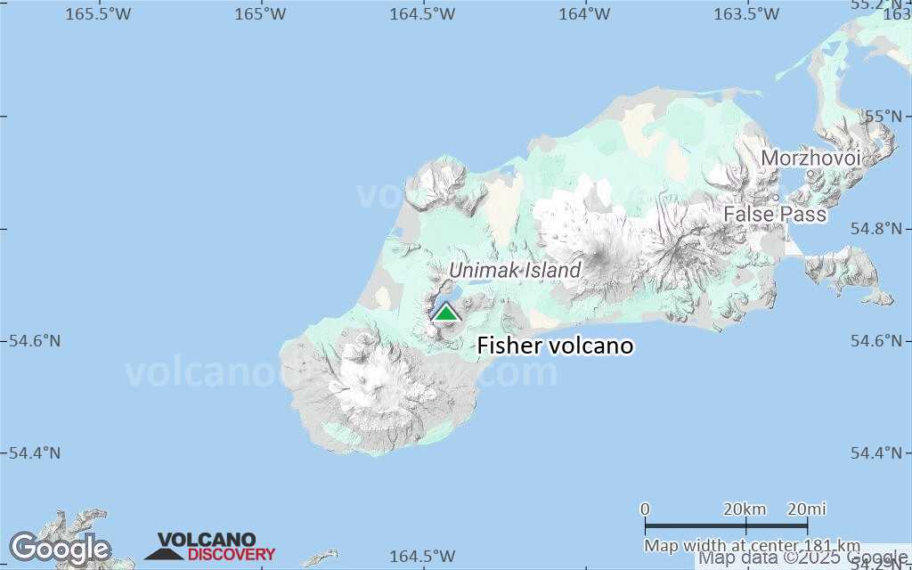 Terrain-type map of Fisher volcano (local scale medium)