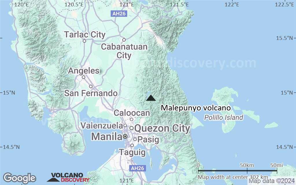 Terrain-type map of Malepunyo volcano (local scale medium)