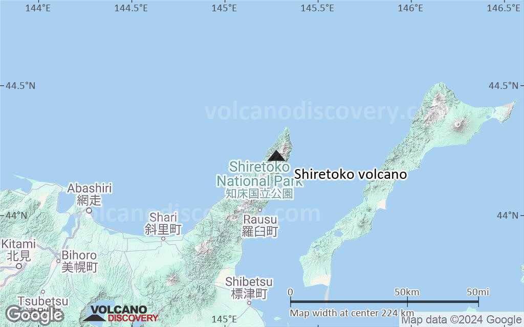 Terrain-type map of Shiretoko volcano (local scale medium)