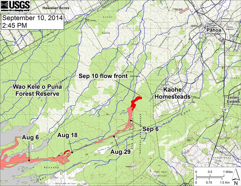 Updated flow map from September 10, 2014.