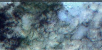 Incandescence from Suwanosejima volcano from satellite (image: Sentinel 2)