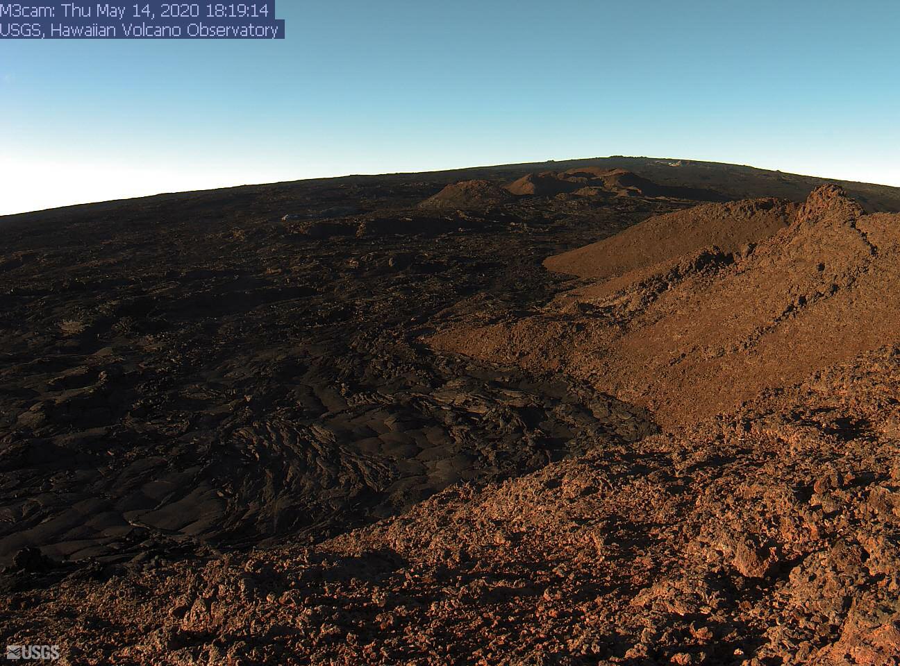 Southwest Rift Zone at Mauna Loa volcano (image: HVO)