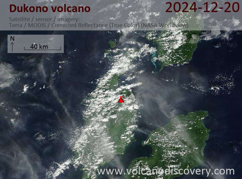 Dukono Volcano Volcanic Ash Advisory: VA TO FL080 OBS AT 20/0310Z EXTD E EST VA DTG: 20/0310Z to 8000 ft (2400 m)