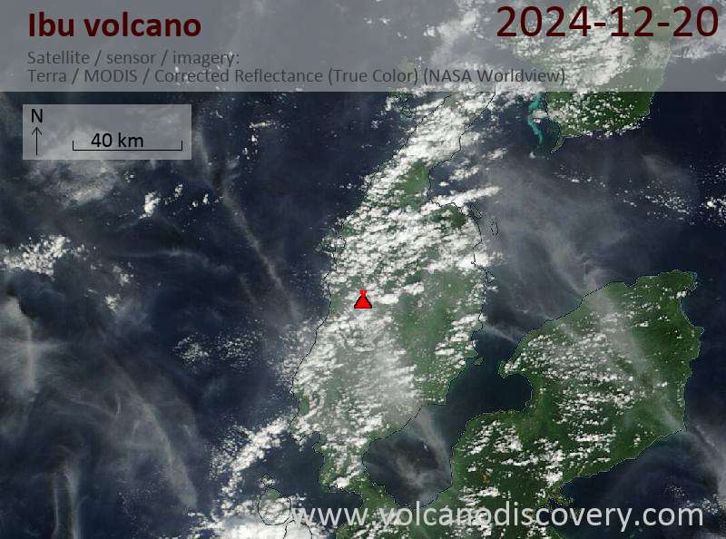 Ibu Volcano Volcanic Ash Advisory: VA REPORTED TO FL060 AT 20/0829Z EST VA DTG: 20/0840Z