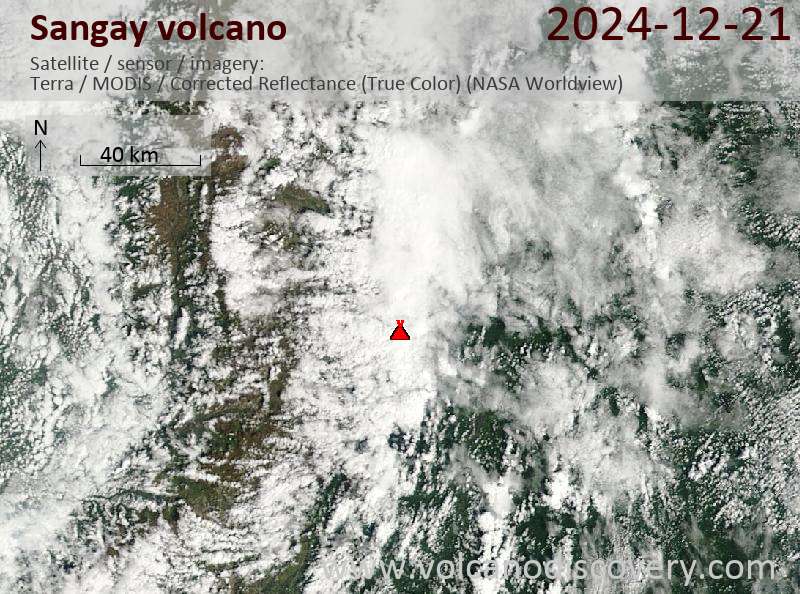 Sangay Volcano Volcanic Ash Advisory: NEW VA EMS  to 21000 ft (6400 m)