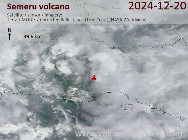 Semeru Volcano Volcanic Ash Advisory: VA REPORTED TO FL150 AT 21/0023Z EST VA DTG: 21/0140Z