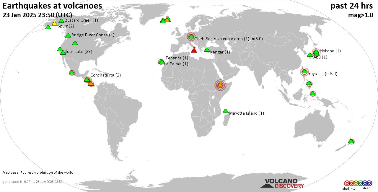 Earthquake near me jan 23 2025