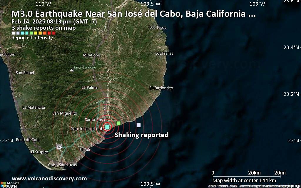 Where was the earthquake today near thousand oaks ca