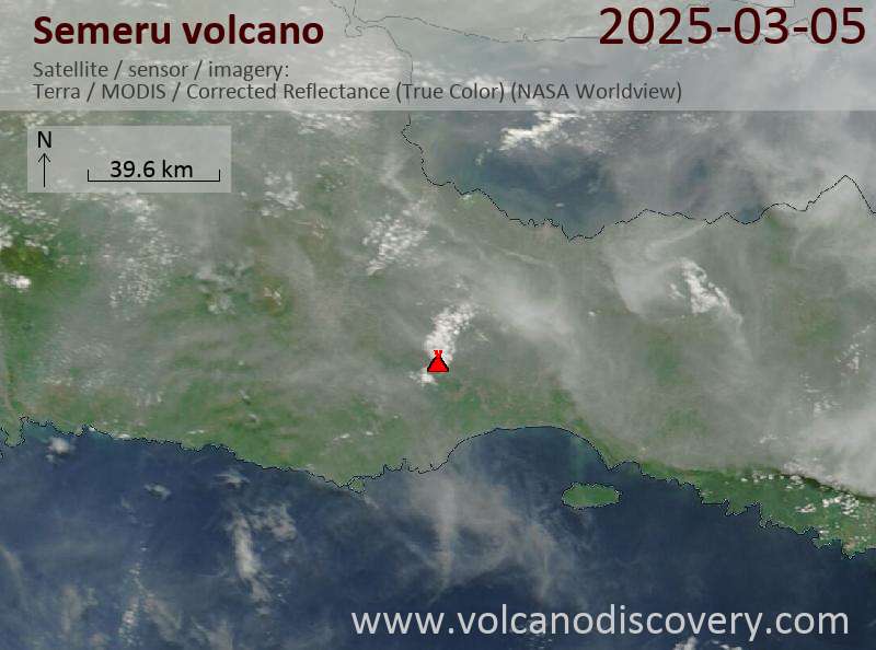 Semeru Volcano Volcanic Ash Advisory: VA LAST REPORTED AT AT 05/0150Z EST VA DTG: 05/0320Z