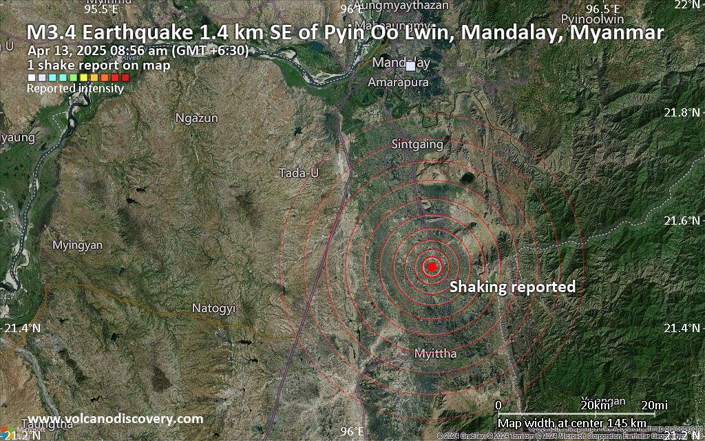 Earthquake just now 24 january 2025
