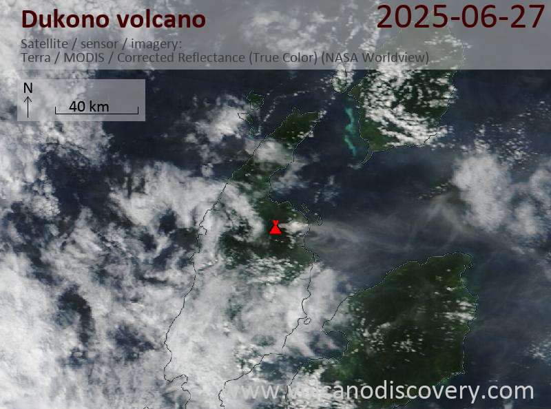Dukono Volcano Volcanic Ash Advisory: VA TO FL080 OBS AT 27/0920Z MOV E EST VA DTG: 27/0940Z to 8000 ft (2400 m)