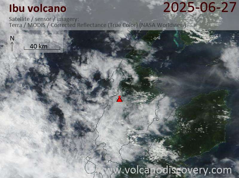 Ibu Volcano Volcanic Ash Advisory: VA TO FL070 REPORTED AT 27/1240Z MOV E EST VA DTG: 27/1320Z to 7000 ft (2100 m)