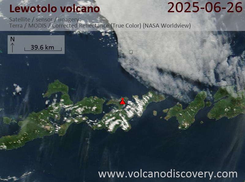 Lewotolo Volcano Volcanic Ash Advisory: VA TO FL070 OBS AT 26/0410Z MOV NE OBS VA DTG: 26/0410Z to 7000 ft (2100 m)