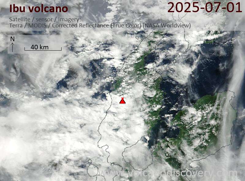 Ibu Volcano Volcanic Ash Advisory: VA ERUPTION LAST REPORTED AT 01/0225Z EST VA DTG: 01/0730Z