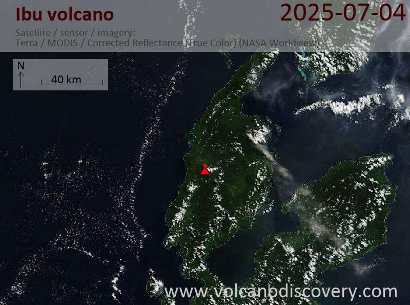 Ibu Volcano Volcanic Ash Advisory: VA ERUPTION LAST REPORTED AT 04/1238Z MOV SE