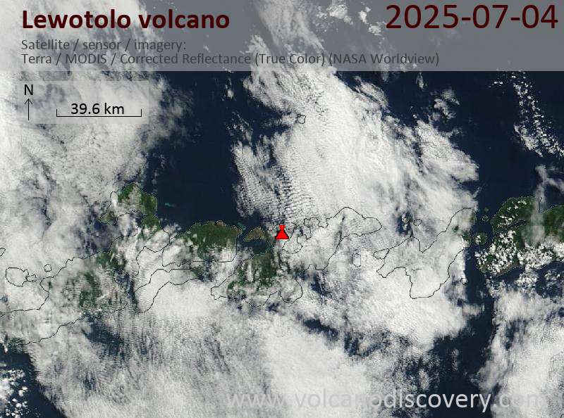 Lewotolo Volcano Volcanic Ash Advisory: VA ERUPTION LAST REPORTED AT 04/0504Z MOV W
