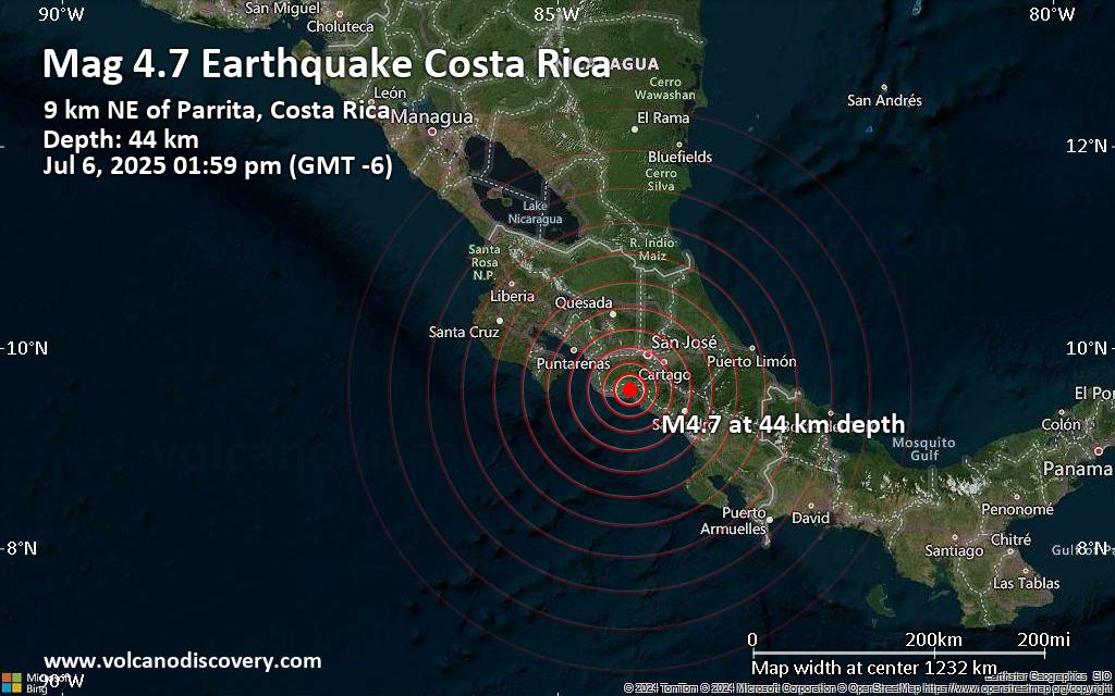 Magnitude 4 7 Earthquake Strikes - Quakemap 21932545 