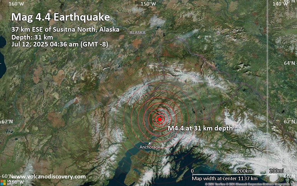Earthquake In Alaska Today