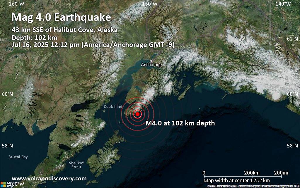 Moderate Magnitude 4 0 Quake Hits - Quakemap 21964905
