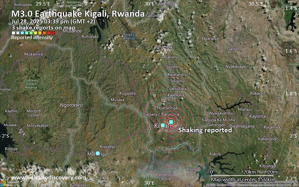Earthquake tracker germany