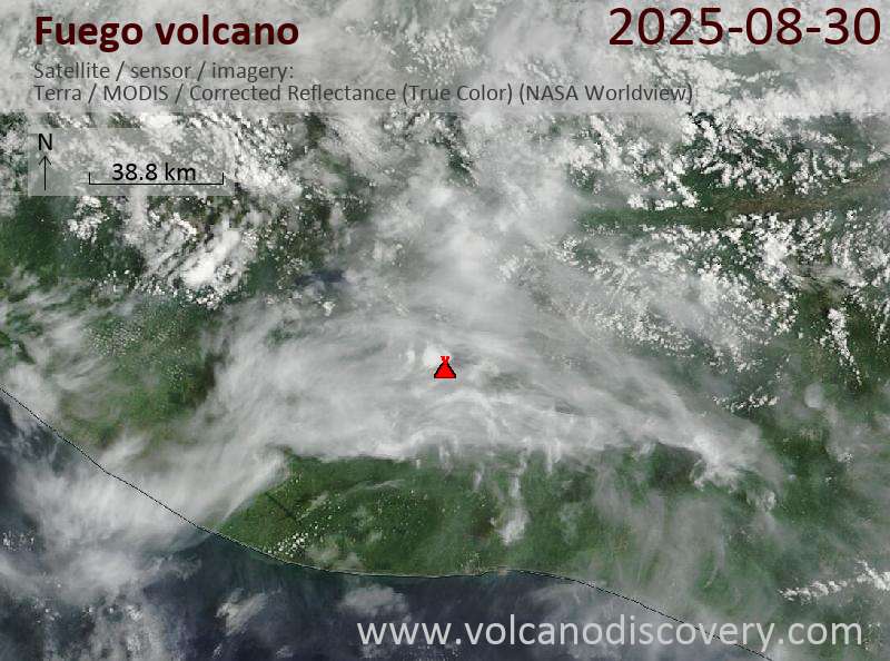 Fuego Volcano Volcanic Ash Advisory: NO VA EMS OBSD