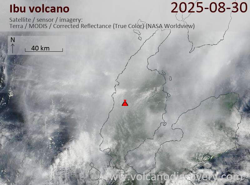 Ibu Volcano Volcanic Ash Advisory: ERUPTION LAST REPORTED AT 29/1603Z EST VA DTG: 30/0210Z