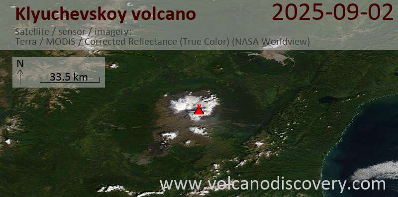 Klyuchevskoy Volcano Volcanic Ash Advisory: VA AT 20250903