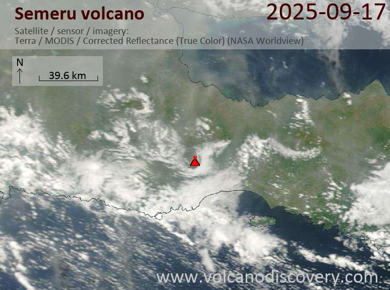 Semeru Volcano Volcanic Ash Advisory: ERUPTION LAST REPORTED AT 17/0931Z EST VA DTG: 17/1020Z