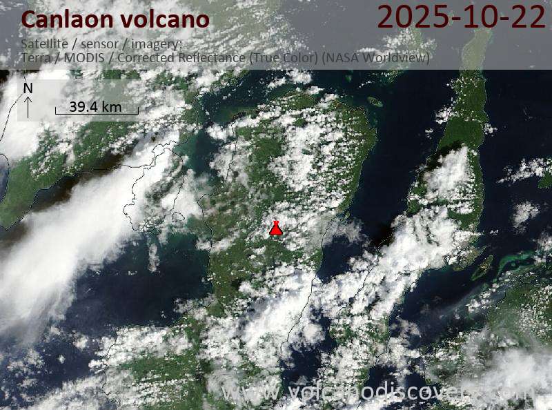 Canlaon Volcano Volcanic Ash Advisory: ERUPTION AT 20251022/2130Z FL090 EXTD E REPORTED OBS VA DTG: 22/2140Z