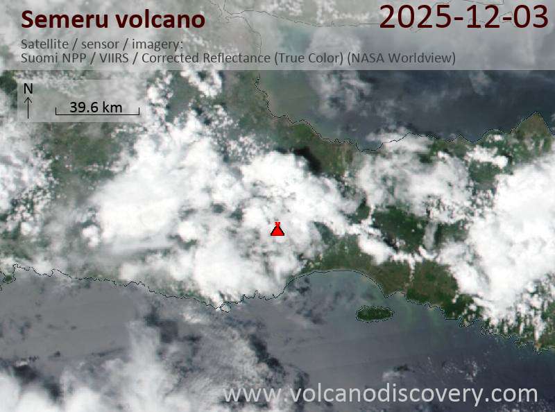 Semeru Volcano Volcanic Ash Advisory: VA ERUPTION LAST REPORTED AT 03/1829Z EST VA DTG: 03/2150Z