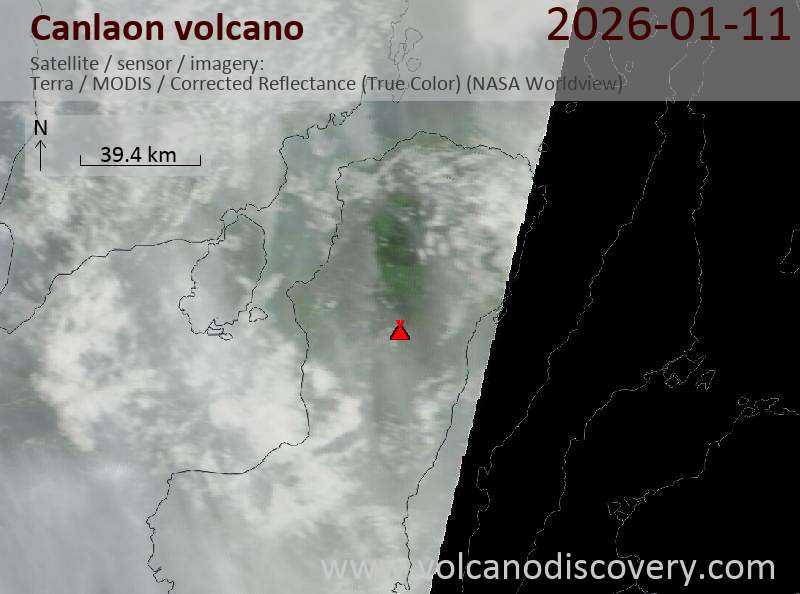 Canlaon Volcano Volcanic Ash Advisory: ERUPTION AT 20260111/0902Z FL090 EXTD SW REPORTED OBS VA DTG: 11/0900Z