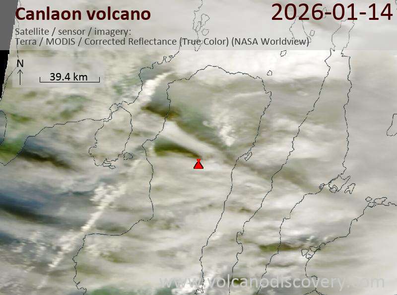 Canlaon Volcano Volcanic Ash Advisory: ERUPTION AT 20260114/2237Z FL090 EXTD SW REPORTED OBS VA DTG: 14/2240Z