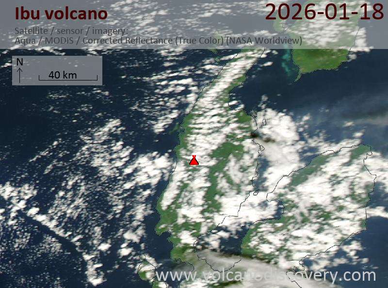 Ibu Volcano Volcanic Ash Advisory: ERUPTION LAST REPORTED AT 18/1139Z EST VA DTG: 18/2250Z