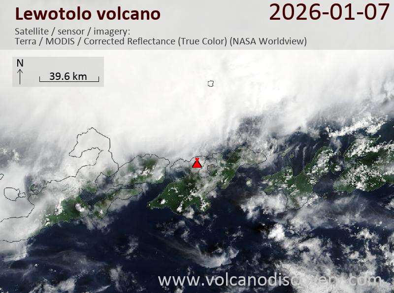 Lewotolo Volcano Volcanic Ash Advisory: VA TO FL060 LAST REP AT 06/2356Z EST VA DTG: 07/0340Z to 6000 ft (1800 m)