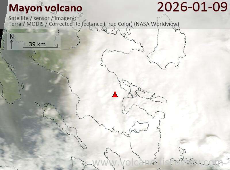 Mayon Volcano Volcanic Ash Advisory: ERUPTION AT 20260110/0101Z VA CLD UNKNOWN REPORTED OBS VA DTG: 10/0100Z