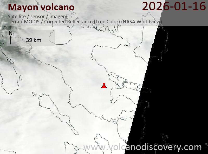 Mayon Volcano Volcanic Ash Advisory: ERUPTION AT 20260117/0003Z VA CLD UNKNOWN REPORTED OBS VA DTG: 17/0000Z