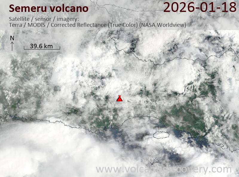 Semeru Volcano Volcanic Ash Advisory: VA ERUPTION LAST REPORTED AT 18/0239Z EST VA DTG: 18/0640Z