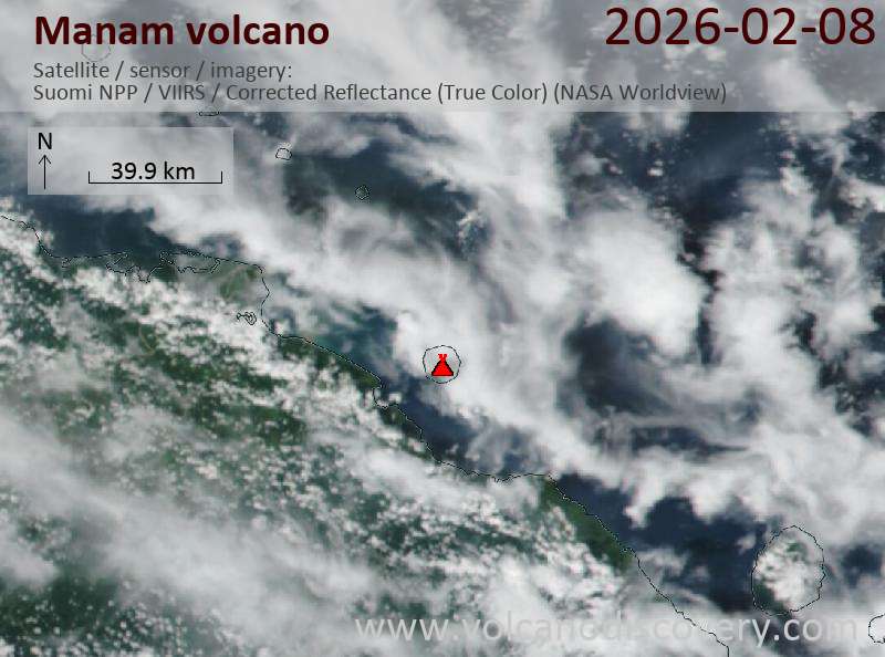 Manam Volcano Volcanic Ash Advisory: VA TO FL070 OBS AT 08/0530Z MOV SE OBS VA DTG: 08/0530Z to 7000 ft (2100 m)