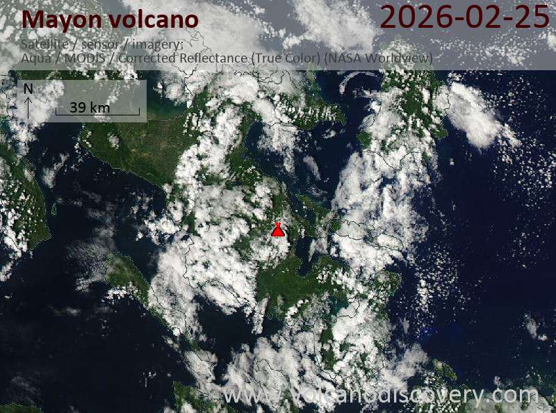 Mayon Volcano Volcanic Ash Advisory: ERUPTION AT 20260225/2042Z VA CLD UNKNOWN REPORTED OBS VA DTG: 25/2050Z