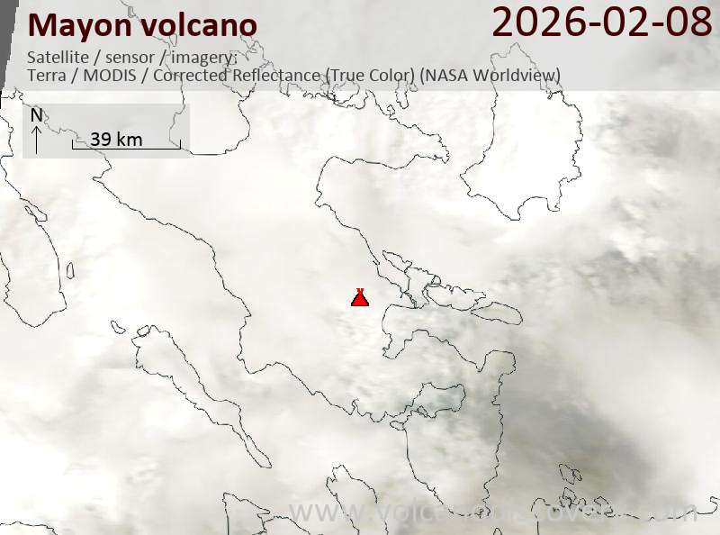 Mayon Volcano Volcanic Ash Advisory: ERUPTION AT 20260208/0645Z VA CLD UNKNOWN REPORTED OBS VA DTG: 08/0650Z