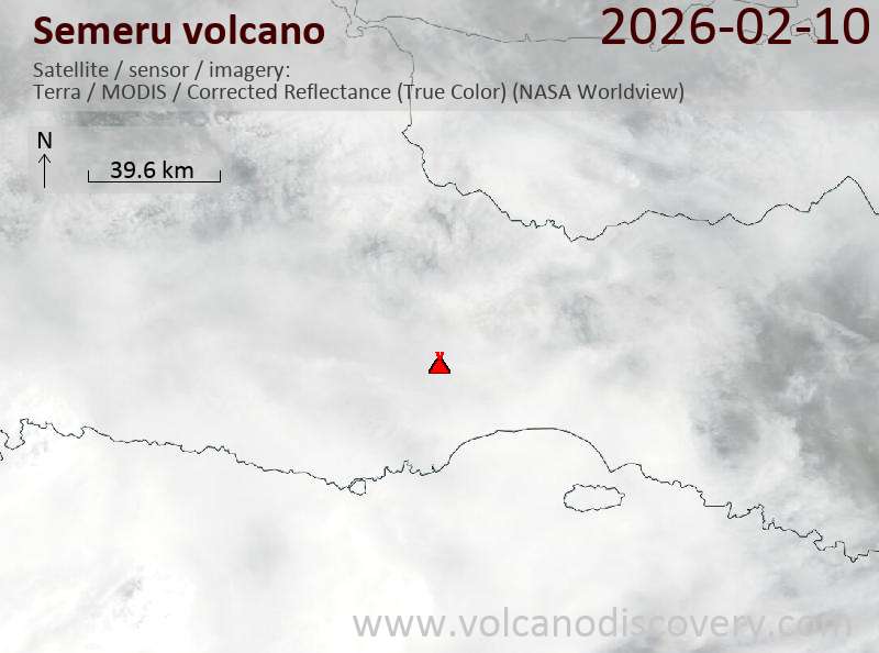 Semeru Volcano Volcanic Ash Advisory: VA ERUPTION LAST REP AT 10/0032Z EST VA DTG: 10/0440Z