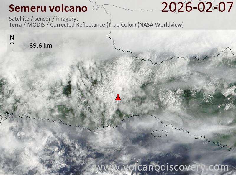 Semeru Volcano Volcanic Ash Advisory: ERUPTION LAST REPORTED AT 07/1359Z EST VA DTG: 07/1640Z