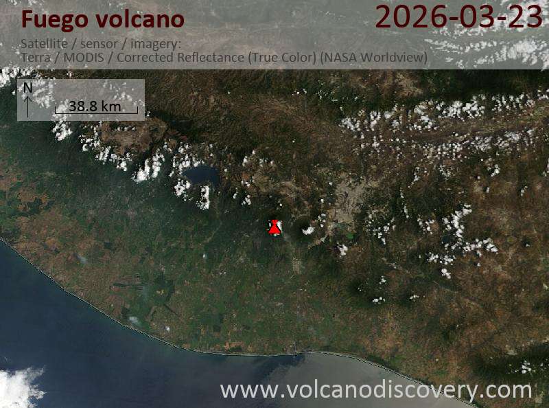 Fuego Volcano Volcanic Ash Advisory: ONGOING VA EMS