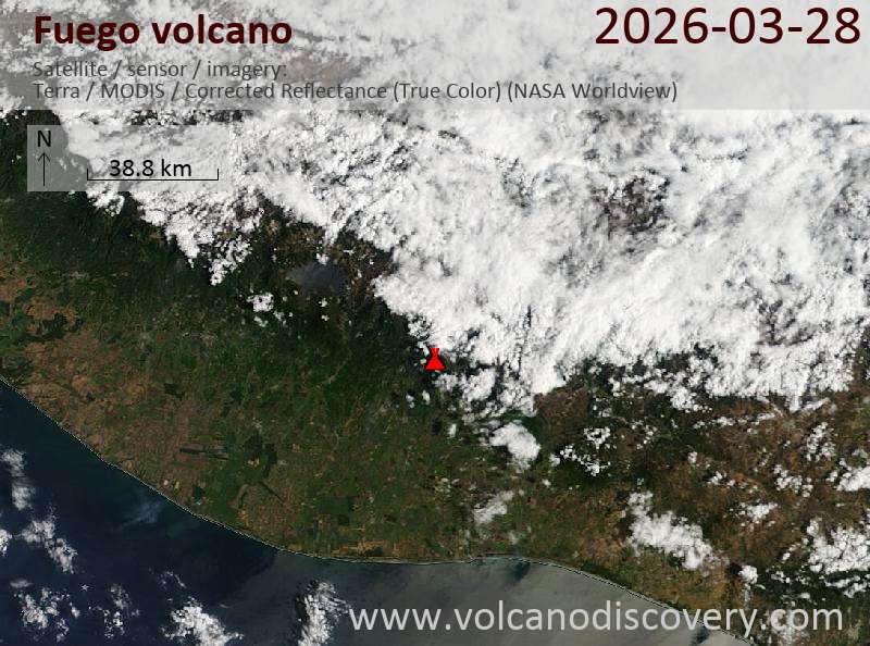 Fuego Volcano Volcanic Ash Advisory: POSS VA EMS