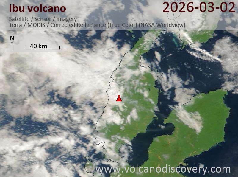 Ibu Volcano Volcanic Ash Advisory: VA ERUPTION TO FL070 OBS AT 02/0030Z MOV SE