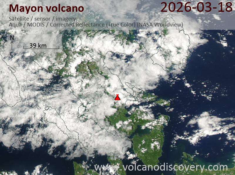 Mayon Volcano Volcanic Ash Advisory: ERUPTION AT 20260318/2218Z FL090 EXTD SW REPORTED OBS VA DTG: 18/2220Z