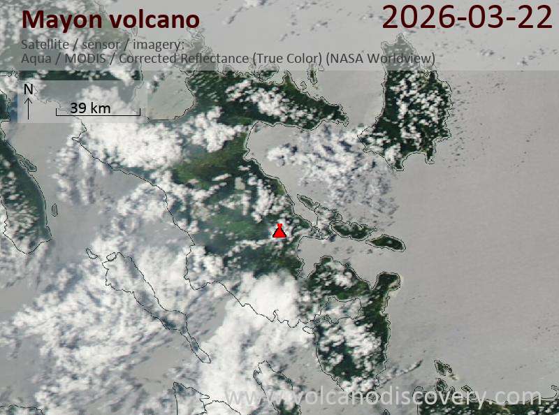 Mayon Volcano Volcanic Ash Advisory: ERUPTION AT 20260322/1747Z FL110 EXTD W REPORTED OBS VA DTG: 22/1750Z